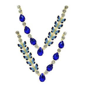 Cabedal Borboletas Lily V com Pedrarias