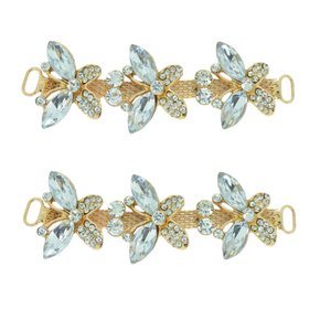 Cabedal Borboletas Débora Lateral com Pedrarias