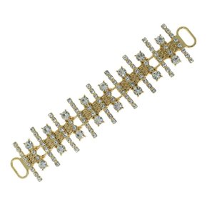 Cabedal Lena Lateral com Strass