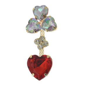 Cabedal Carla Lateral com Pedrarias