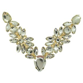 Cabedal Banhado Raíssa V com Pedrarias