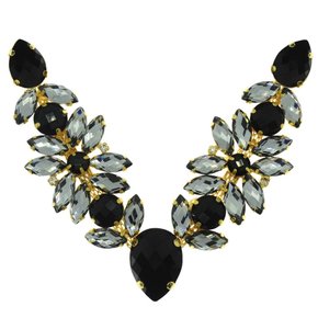 Cabedal Banhado Raíssa V com Pedrarias