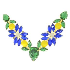 Cabedal Banhado Raíssa V com Pedrarias