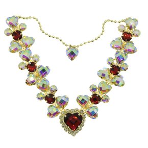 Cabedal Banhado Afrodite V com Pedrarias e Correntinha