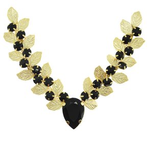 Cabedal Banhado Atena V com Pedrarias