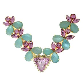 Cabedal Banhado Vanessa V com Pedrarias