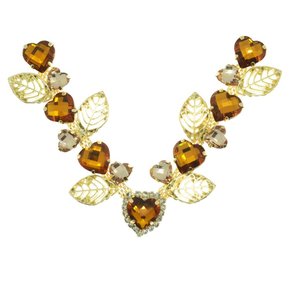 Cabedal Banhado Poliana V com Pedrarias