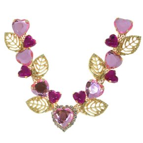 Cabedal Banhado Poliana V com Pedrarias