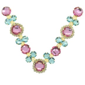 Cabedal Banhado Lucy V com Pedrarias