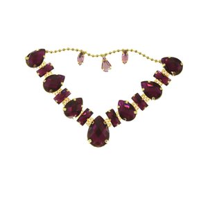 Cabedal Banhado Infantil Beatriz V com Pedrarias e Correntinha