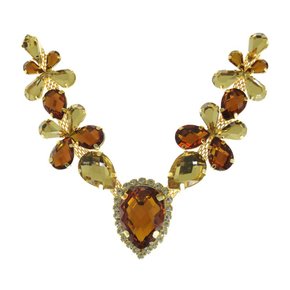 Cabedal Banhado Monique  V com Pedrarias