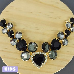 Cabedal Banhado Infantil Laura V com Pedrarias