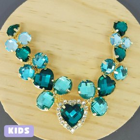 Cabedal Banhado Infantil Laura V com Pedrarias