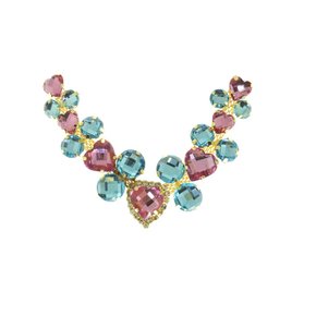 Cabedal Banhado Infantil Laura V com Pedrarias