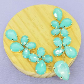 Cabedal Banhado Mel V com Pedrarias