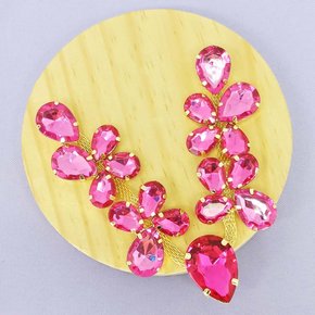 Cabedal Banhado Mel V com Pedrarias