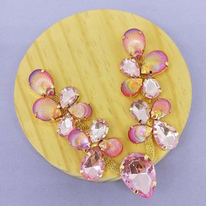 Cabedal Banhado Mel V com Pedrarias