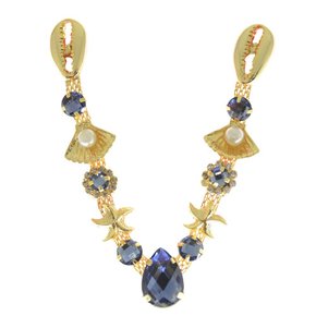 Cabedal Banhado Fundo do Mar Marina V com Pedrarias