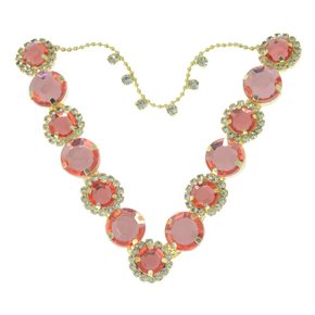 Cabedal Banhado Paula V com Pedrarias