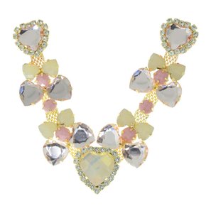 Cabedal Banhado Elisa V com Pedrarias