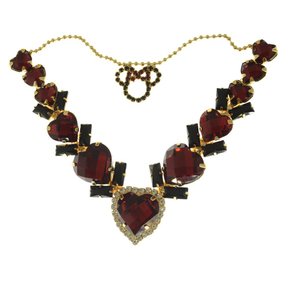 Cabedal Banhado Minnie  V com Pedrarias e Correntinha