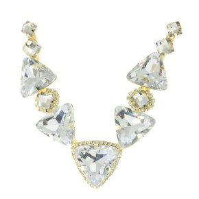 Cabedal Banhado Denise V com Pedrarias