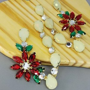 Cabedal Banhado Girassol Daisy V com Pedrarias