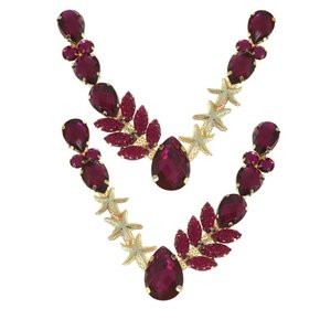 Cabedal Banhado Fundo do Mar Estela V com Pedrarias