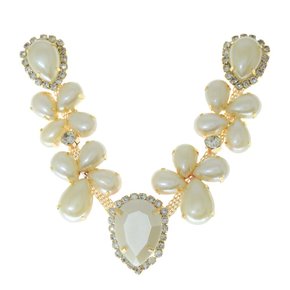 Cabedal Banhado Melissa V com Pedrarias