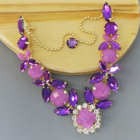 Cabedal Banhado Olívia V com Pedrarias e Correntinha