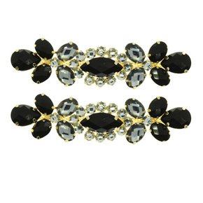 Cabedal Banhado Isa Lateral com Pedrarias