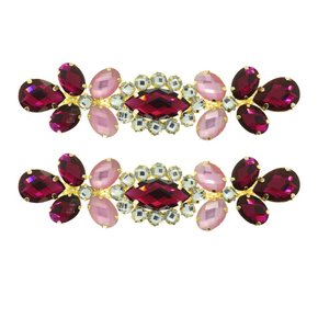 Cabedal Banhado Isa Lateral com Pedrarias