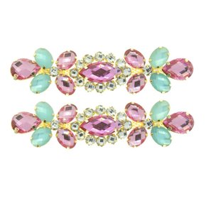 Cabedal Banhado Isa Lateral com Pedrarias