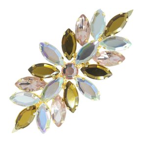 Cabedal Banhado Luana Lateral com Pedrarias