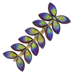 Cabedal Banhado Mariah Lateral com Pedrarias