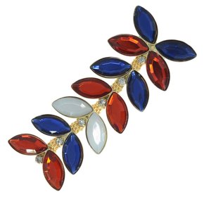 Cabedal Banhado Mariah Lateral com Pedrarias