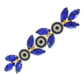 Cabedal Banhado Olho Grego Dafne Lateral com Pedrarias