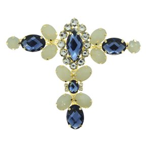 Cabedal Banhado Tamara T com Pedrarias