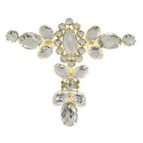 Cabedal Banhado Tamara T com Pedrarias