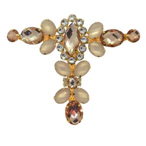 Cabedal Banhado Tamara T com Pedrarias