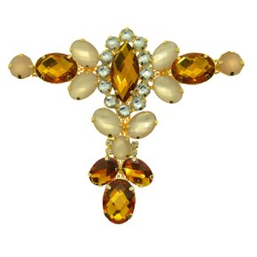 Cabedal Banhado Tamara T com Pedrarias