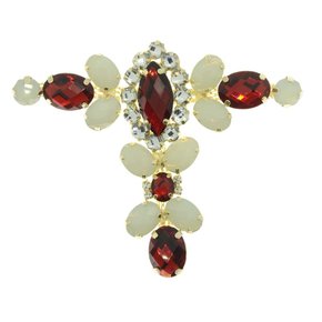 Cabedal Banhado Tamara T com Pedrarias