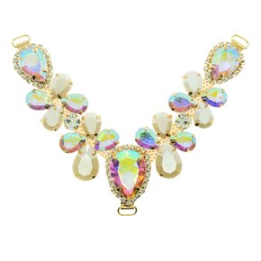 Cabedal Melissa V com Pedrarias