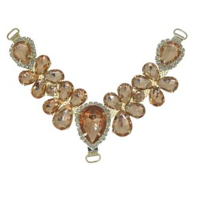 Cabedal Melissa V com Pedrarias