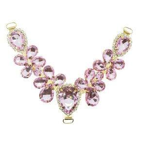 Cabedal Melissa V com Pedrarias