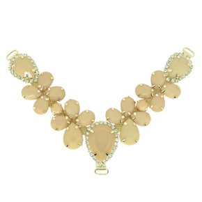 Cabedal Melissa V com Pedrarias