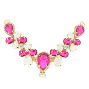 Cabedal Melissa V com Pedrarias