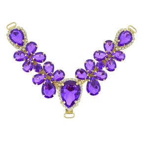 Cabedal Melissa V com Pedrarias