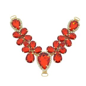 Cabedal Melissa V com Pedrarias