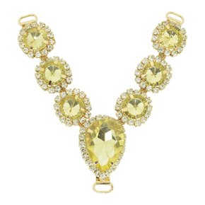 Cabedal Gisele V com Pedrarias